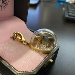 Juicy Couture Aloha Snow Globe Charm